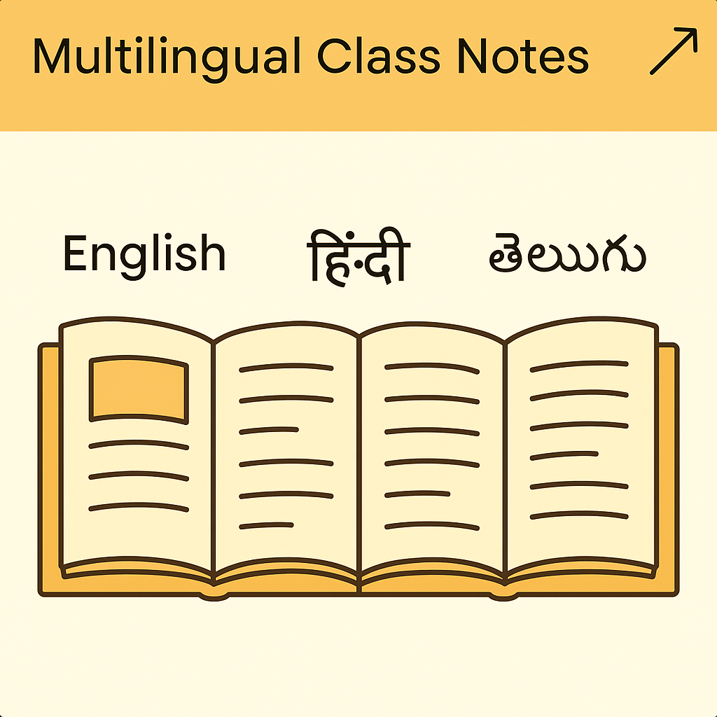 Multilingual Classnotes